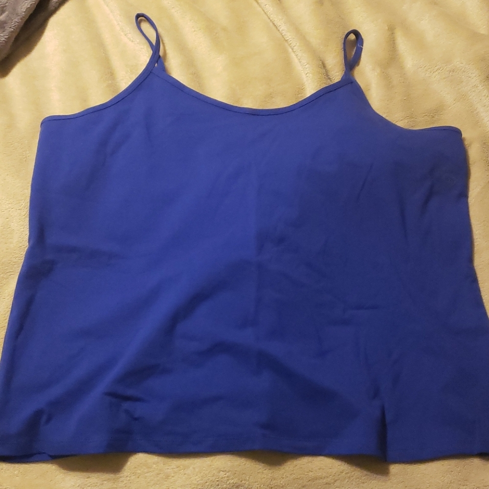 ^18/20 blue tank top spaghetti strap